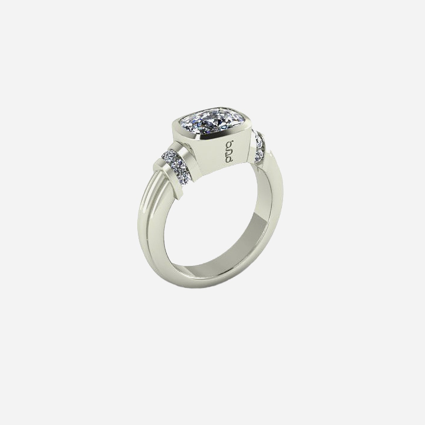Colonna White Gold and Diamond Ring
