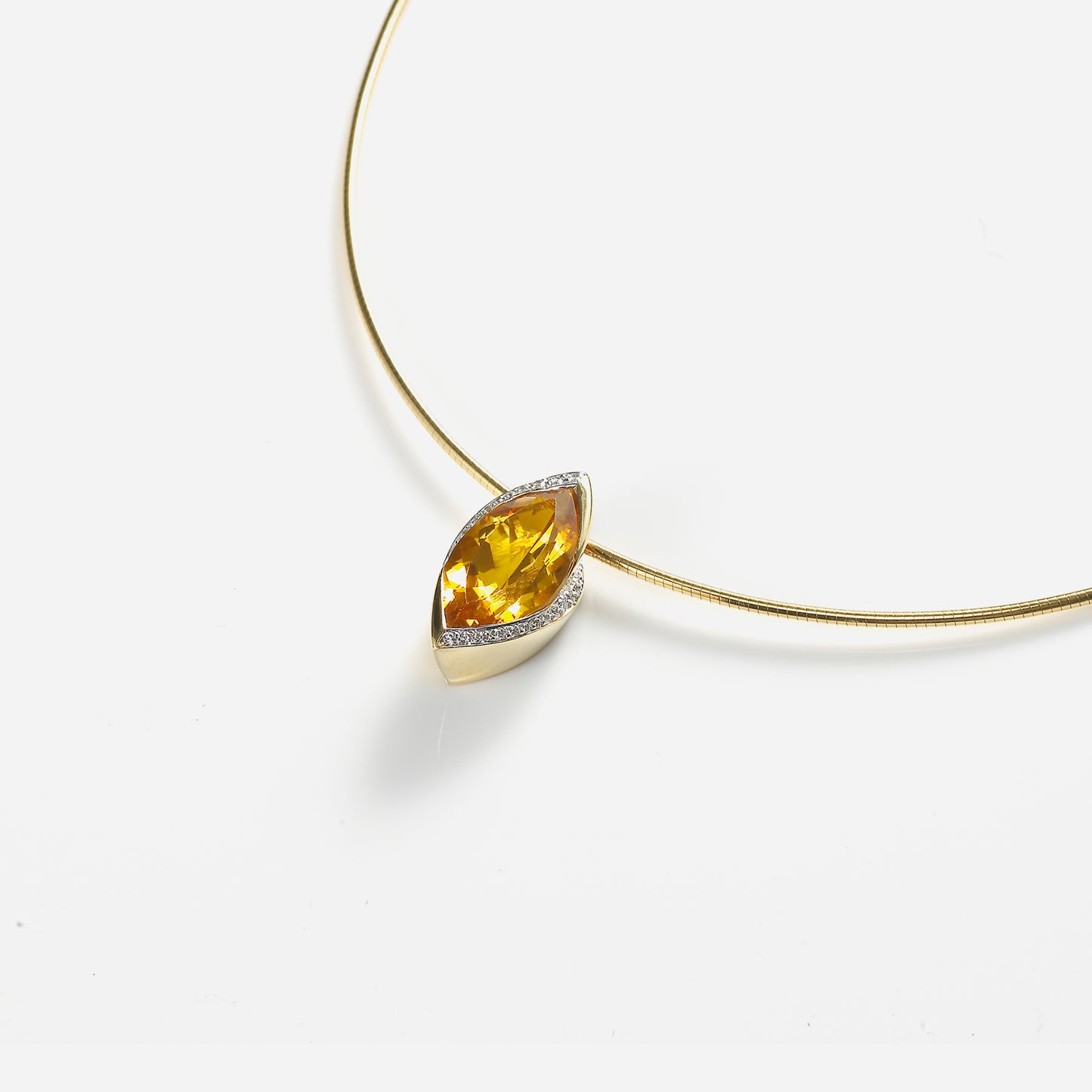 Paradise Petit Citrine Pendant