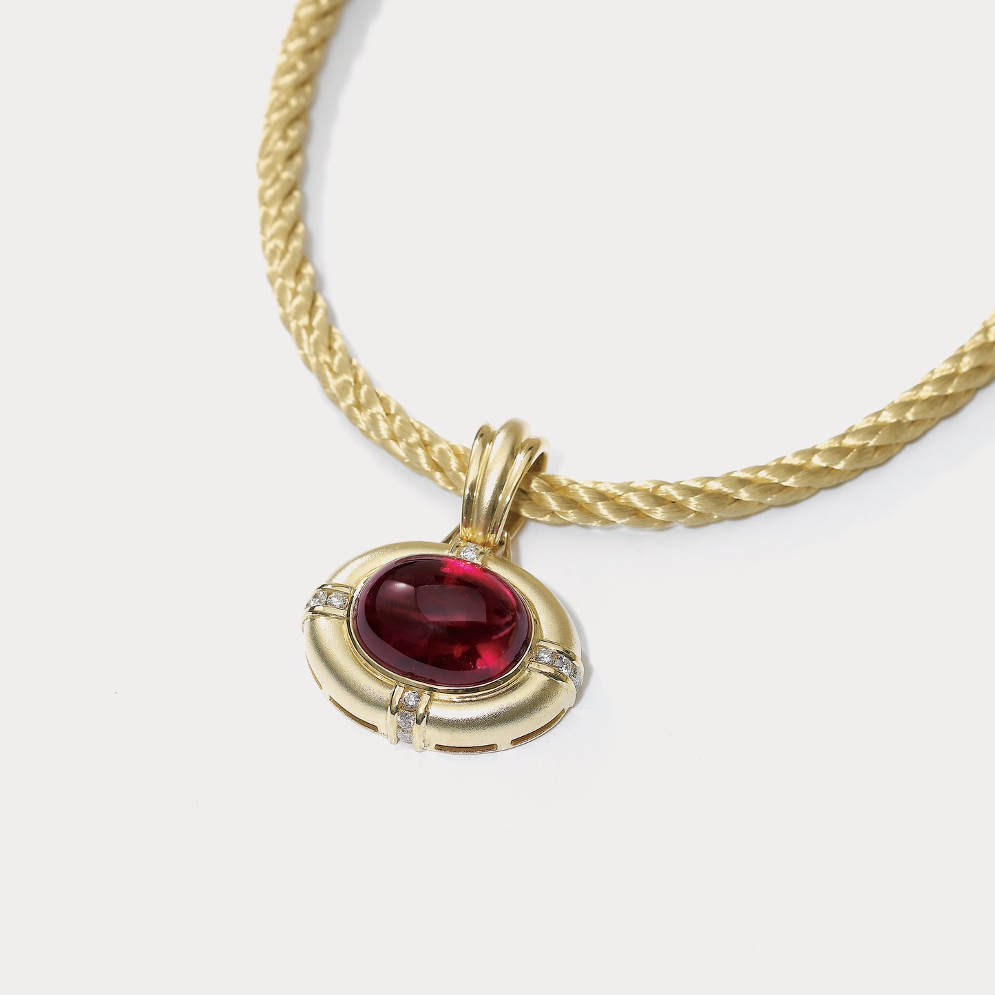 Load image into Gallery viewer, Verona Red Tourmaline Pendant
